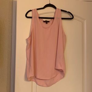 Soft pink shell tank!  Banana republic in size medium